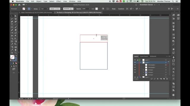 The Basics of Designing 3D Cut Files | Adobe Illustrator Tutorial смотреть онлайн