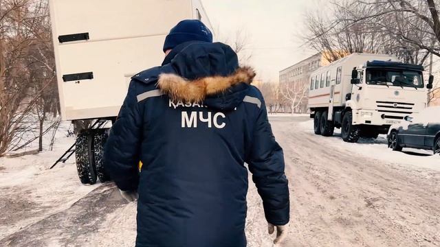 ЧС в Экибастузе. Работа МЧС смотреть онлайн