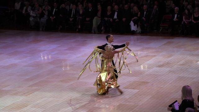 Valeria & Dusan Dragovic Viennese Waltz Blackpool Dance Festival 2023 Team Match смотреть онлайн