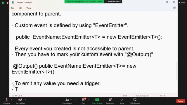 Angular 14 Course Custom Event day by day Typescript javascript REst Api material component 21 смотреть онлайн