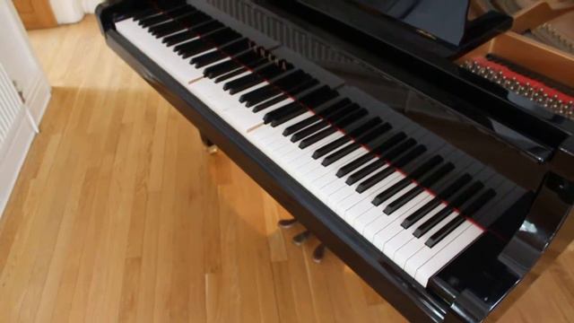 Yamaha A1 Disklavier Black Polyester Baby Grand Piano By Sherwood Phoenix Pianos смотреть онлайн