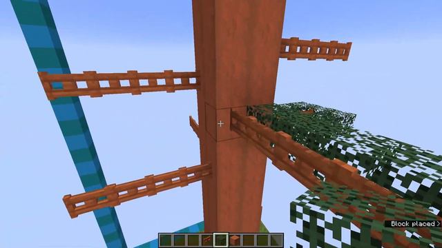 Minecraft Custom Tree Tutorials - Sequoia Tree смотреть онлайн
