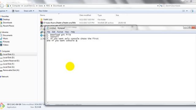 Downloading Git and install Git GUI and Git Base смотреть онлайн