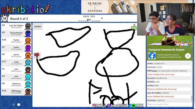 Guess The Halloween Drawing (skribbl.io) смотреть онлайн