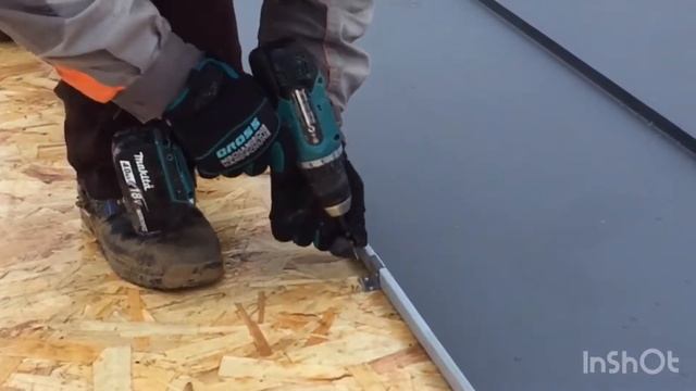 КП "Вяземские сады", Фальцевая кровля, ноябрь 2021 г. смотреть онлайн