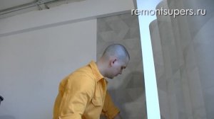 Поклейка обоев | Как клеить флизелиновые обои | Мастер класс от Антона Маслова