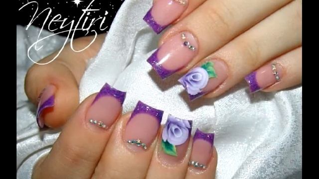 Фиолетовый маникюр (Purple manicure) смотреть онлайн