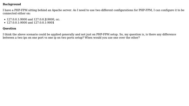 DevOps & SysAdmins: 2 ips on 1 port vs 1 ip on 2 ports смотреть онлайн