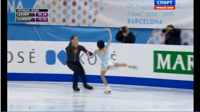 ISU Grand Prix of Figure Skating Final 2014. SP. Yuko KAVAGUTI / Alexander SMIRNOV смотреть онлайн