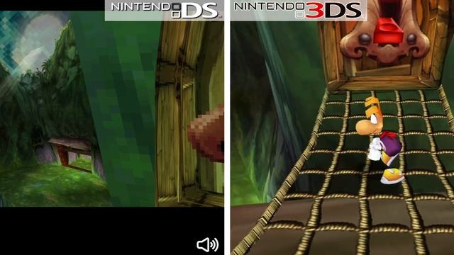 Rayman DS vs. Rayman 3D (Rayman 2 DS vs. 3DS) | Side by Side смотреть онлайн