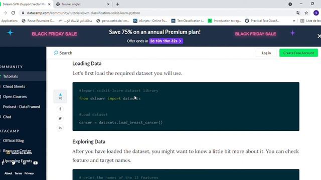 SVM Support Vector Machines with Python derja смотреть онлайн