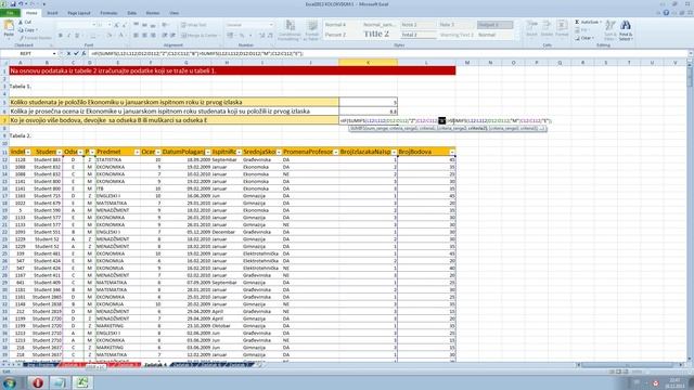 Excel 2010 if (sumifs... 5/8 смотреть онлайн