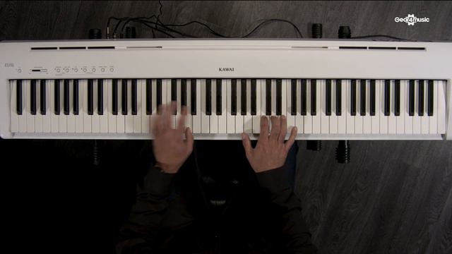 Kawai ES110 Digital Stage Piano, White | Gear4music demo смотреть онлайн
