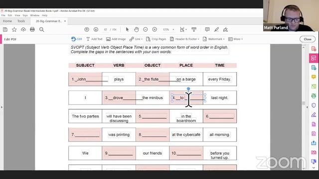 Understanding Word Order in English: SVOPT смотреть онлайн