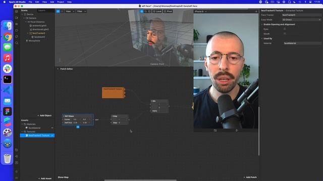 How to create an animated face mask effect with Spark AR and SDFs – Instagram filter tutorial смотреть онлайн