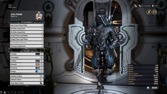 Ash Prime - The Shinobi | Fashion Frame | Warframe смотреть онлайн