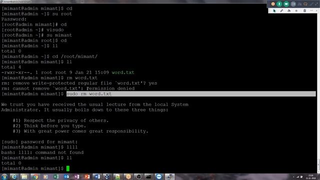 hadoop admin: hadoop admin: part 18 Linux permissions users groups смотреть онлайн