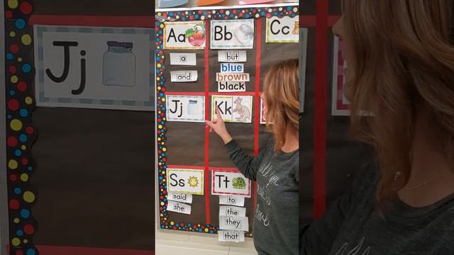 Mrs. Lucey's kindergarten word wall смотреть онлайн