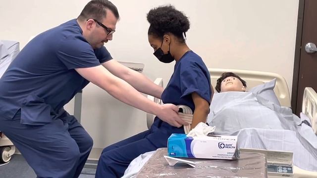 Pearson Vue CNA skills: ambulate with transfer belt смотреть онлайн