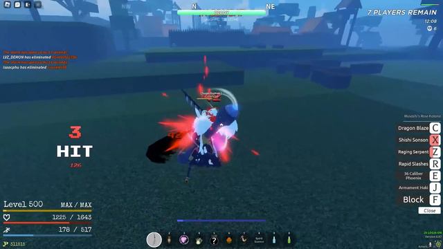 [GPO] 15000 Damage With 1 Sword Style?! Battle Royale Victory смотреть онлайн