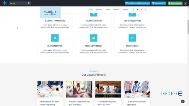 IT Startup - Gantry 5, Business and Portfolio Joomla Template смотреть онлайн