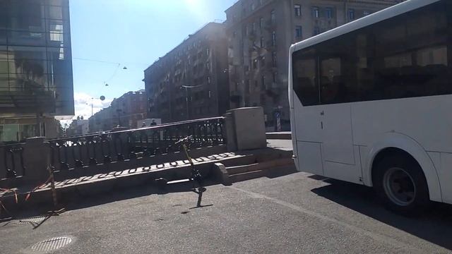 Александровский сад в Санкт-Петербурге | Aleksandrovskiy Garden | Walking tour, Russia 4K. смотреть онлайн