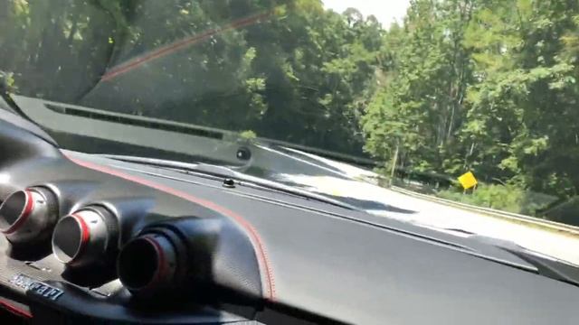 Ferrari TDF in the Italian Alps смотреть онлайн