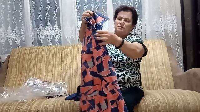 Распоковка посылки от интернет магазина "ТДЕКОР". Ивановский трикотаж смотреть онлайн