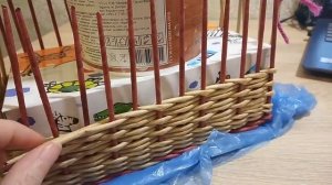 Удивительная Салфетница /из газетных трубочек