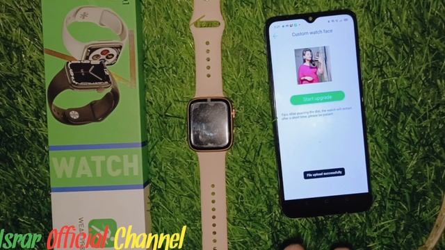 DT No 1 Smartwatch Photo Selfi Wallpaper set karne ka Tarika|How to sel custom wallpaper in DT No1 смотреть онлайн