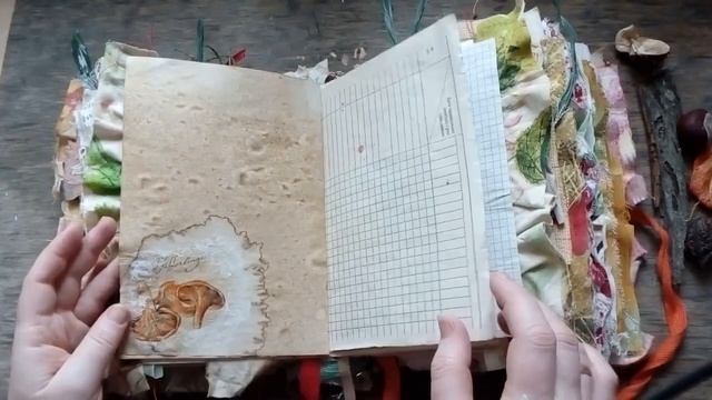 Grungy Boho Botanical Junk Journal "Abundant Forest" (SOLD) смотреть онлайн