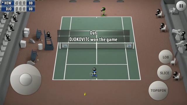 Stick man tennis (gameplay) смотреть онлайн