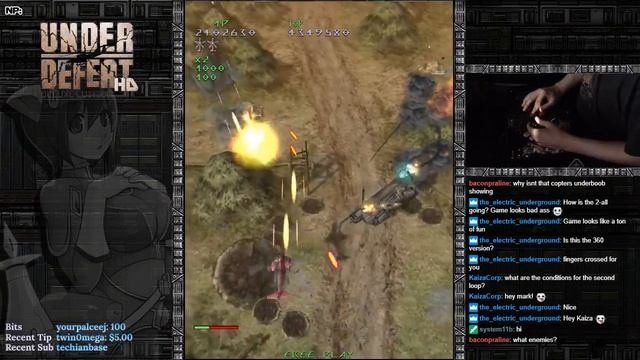 Under Defeat HD 2-ALL 1 credit clear (No Deaths) 4,558,130 (PS3) смотреть онлайн
