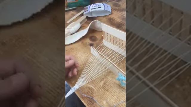 Backstrap weaving metier a tisser diy | La Boite ateliers créatifs смотреть онлайн