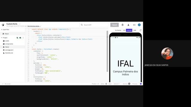 Funcionalidades do RN - Custom Fonts смотреть онлайн