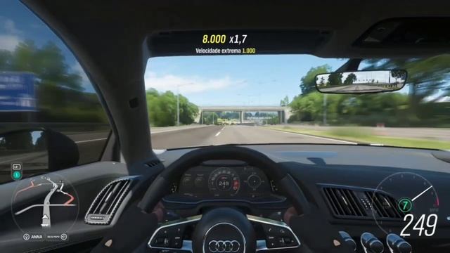 Forza Horizon 4 - 950hp TT Audi R8 '16 Vs 5.2L V10 Audi RS6 Avant '15 смотреть онлайн
