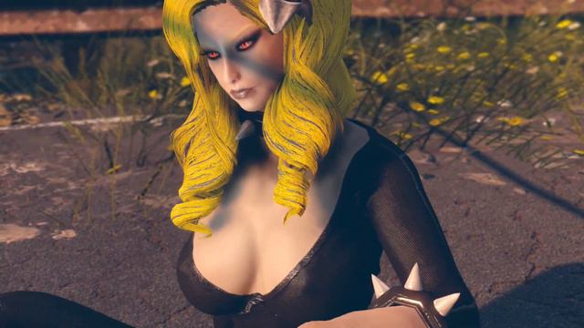 How To Make Bowsette Female Character in Fallout 4 смотреть онлайн