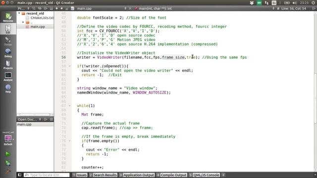 7 OpenCV C++: Como leer, editar y guardar un video | How to read, edit and save a video смотреть онлайн