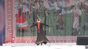 Красивый башкирский танец с подносом Ханская дочь - башкирский народный танец