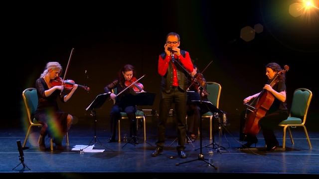 Pavadita Tango String Quartet featuring Thierry Crommen - 'Air for Piazzolla' смотреть онлайн