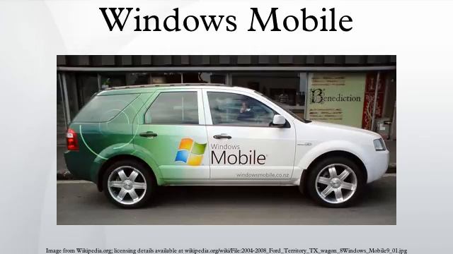 Windows Mobile смотреть онлайн