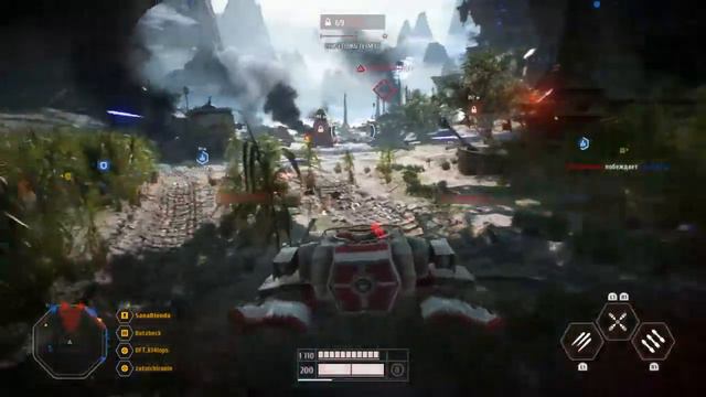 Star Wars Battlefront 2! Тупая амёба наехала на меня! смотреть онлайн