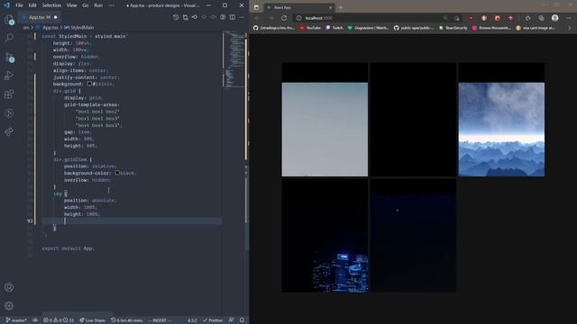 Create image gallery layout in react смотреть онлайн