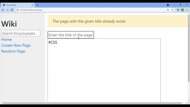 CS50’s Web Programming with Python and JavaScript | Project1 - Wiki смотреть онлайн