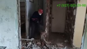 Демонтаж стен и перегородок в "Хрущевке"