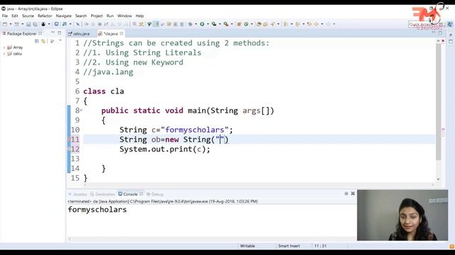 #37 Strings in Java | How to create and Use a String in a Program | length() | CORE JAVA |Hindi смотреть онлайн