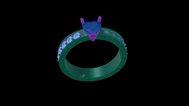 кольцо под камень сердце смотреть онлайн