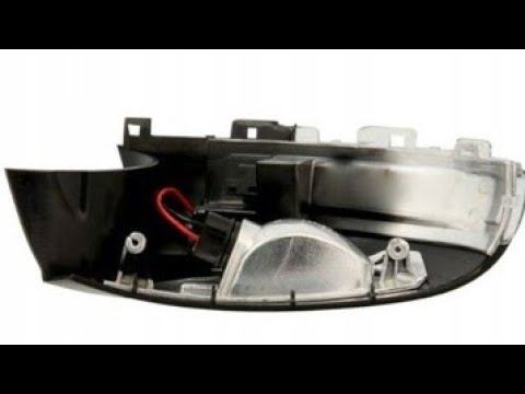 Volkswagen Tiguan. Замена лампы подсветки в зеркалах. смотреть онлайн