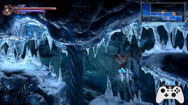 Bloodstained: Ritual of the Night - Skip to Glacial Tomb From Train (Non High Jump) смотреть онлайн
