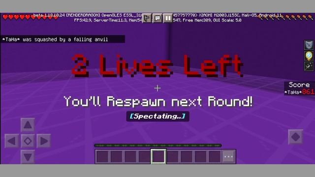 Minecraft : last to dodge anvil drop | tya-anvil drop смотреть онлайн